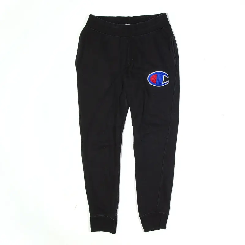 CHAMPION Reverse Weave Joggers Black Regular Tapered Womens M W28 L28