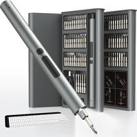 75-in-1 Cordless Electric Screwdriver Set, 71 Screw Driver Drill Bits & 2 Torque Settings, Precision Power Tools for iPhon...