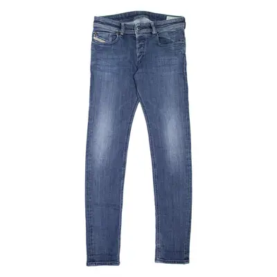 DIESEL Sleenker Mens Jeans Blue Slim Skinny Stone Wash W29 L32