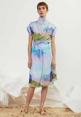Ss Dress Kais Dress Chora | Color: CHORA | Size: FR-38