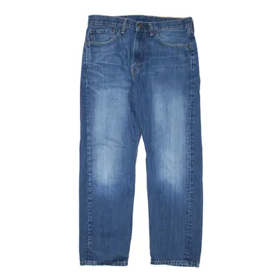 LEVI'S 505 Jeans Blue Denim Regular Straight Mens W31 L27