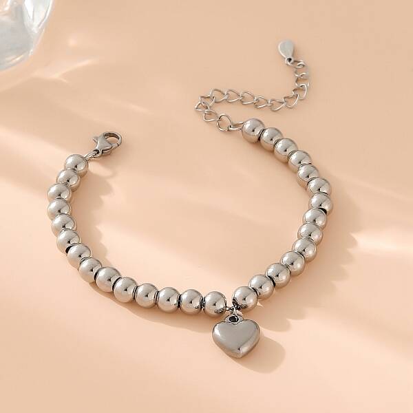 Stainless Steel Charm Bracelets for Woman