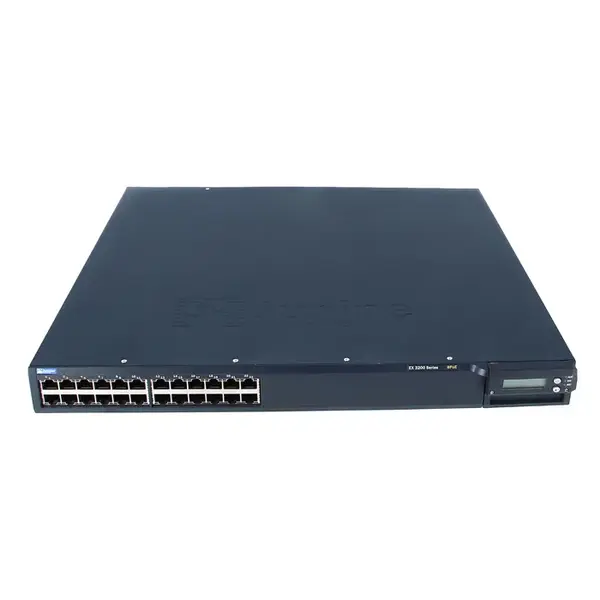 Juniper EX3200-24T-DC | EX3200 Series 24 x Ports 10/100/1000Base-T Layer 3 Managed 1U Rack-mountable Gigabit Ethernet Network...