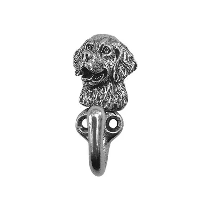 New-Spin Metal Casting Golden Retriever Leash Hook