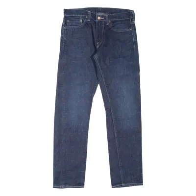 LEVI'S 511 Jeans Mens Blue Skinny Straight Stone Wash W32 L32