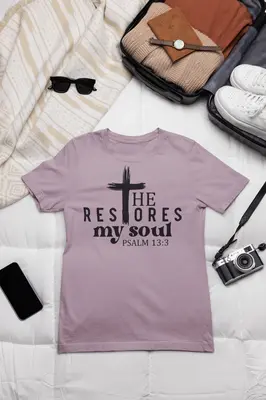 He Restores My Soul Tee