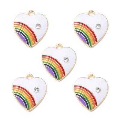 Alloy Enamel Pendant