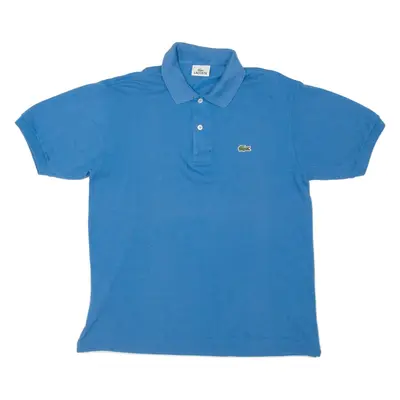 LACOSTE Mens Polo Shirt Blue M