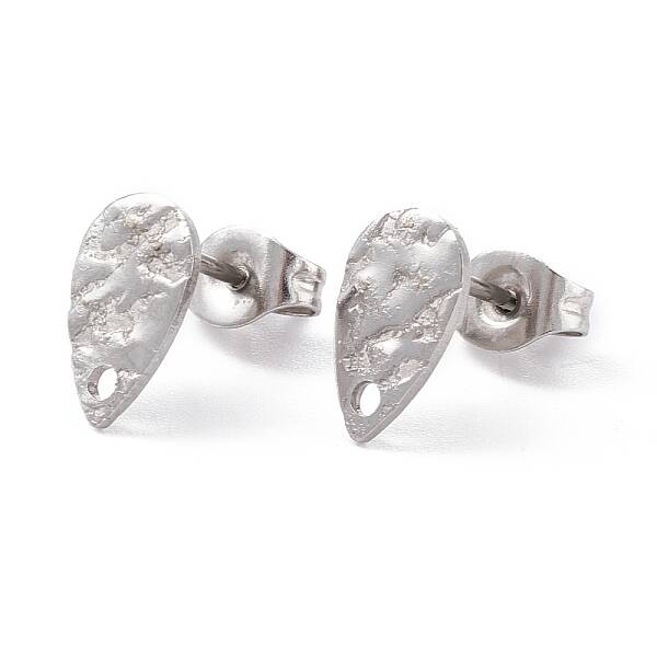 Non-Tarnish 304 Stainless Steel Stud Earring Findings