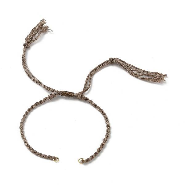 Braided Cotton Cord Bracelet Making