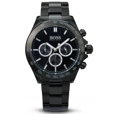 Hugo Boss 1512961 Ikon Men's Black Dial Watch