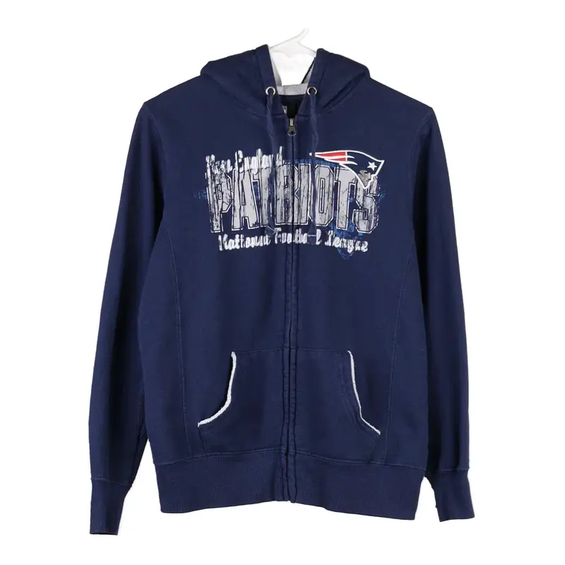 New England Patriots Nfl Hoodie - Small Blue Cotton