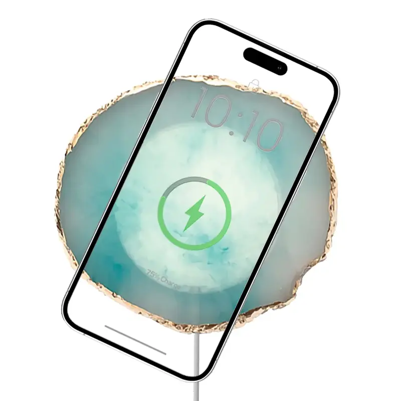 Phunkee Tree Wireless Charging Agate Crystal Pads (Fast Charge) Charger