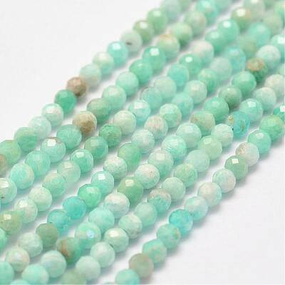 Natural Amazonite Bead Strands