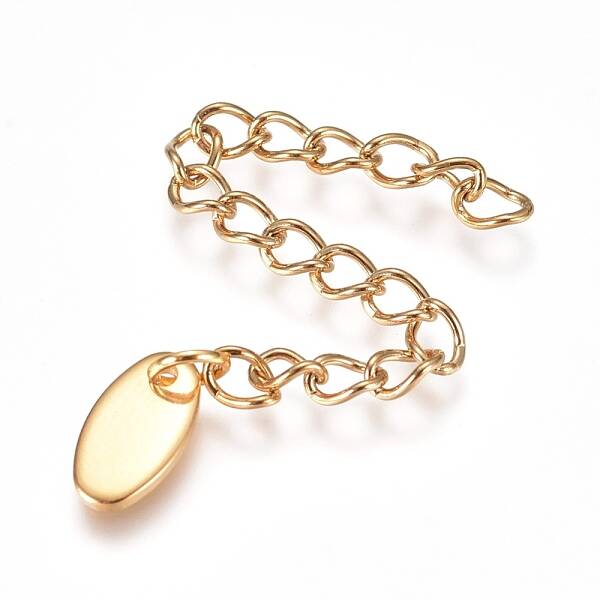PVD Vacuum Plating 304 Stainless Steel Chain Extender