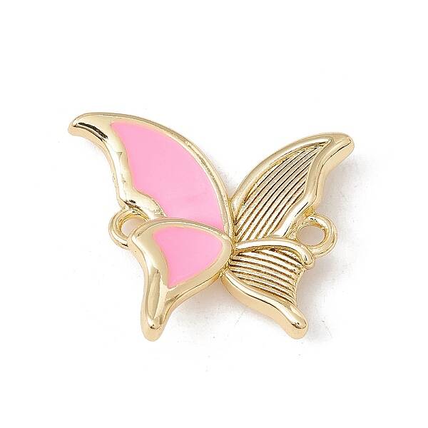 Brass Enamel Connector Charms