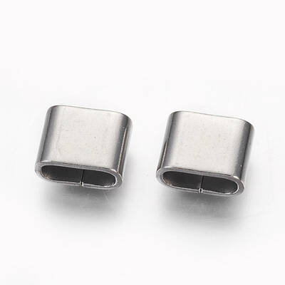 Tarnish Resistant 201 Stainless Steel Slide Charms