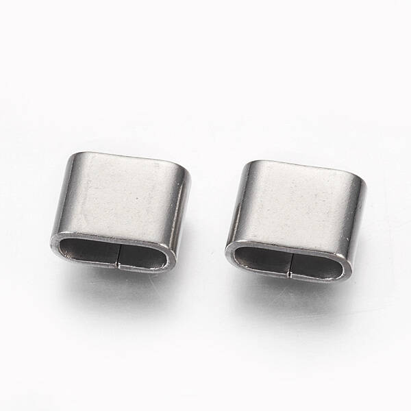 Tarnish Resistant 201 Stainless Steel Slide Charms