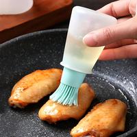 Silicone Oil Bottle Brush, 1 Count Mini Heat Resistant Oil Bottle Brush, Cooking & Baking Tool for Home Kitchen, Kitchen Acce...