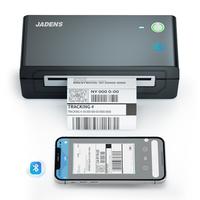 JADENS Bluetooth Shipping Label Printer -4x6 inch Thermal Piinter Compatible with iOS, Android, PC, Mac, Etsy, Ebay, Shopify,...