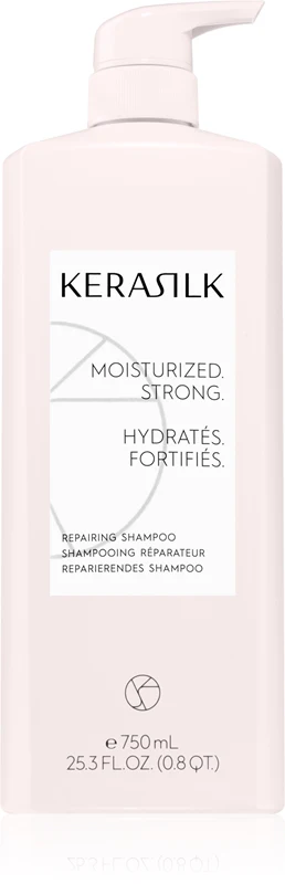 Kerasilk Essentials Repairing Shampoo Cleansing And Nourishing For Damaged And Dry Hair 750 Ml