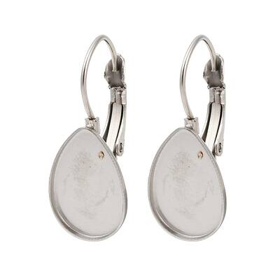 316 Stainless Steel Leverback Earring Findings