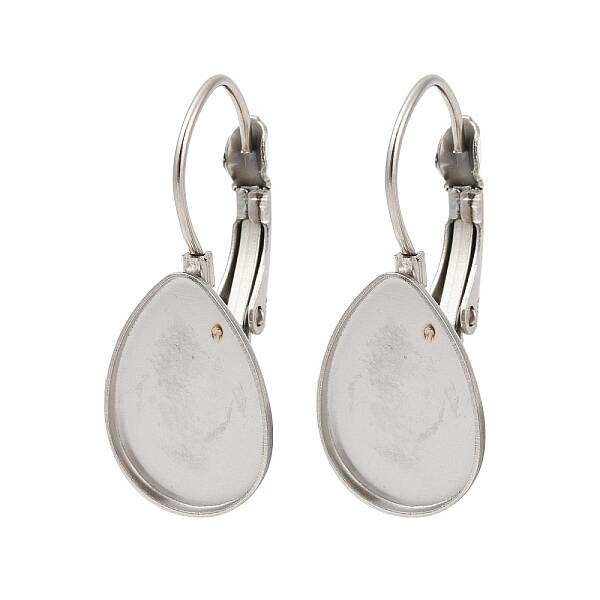 316 Stainless Steel Leverback Earring Findings