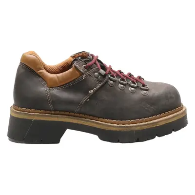 LANDROVER Platform Shoes Brown Leather Mens UK 9.5