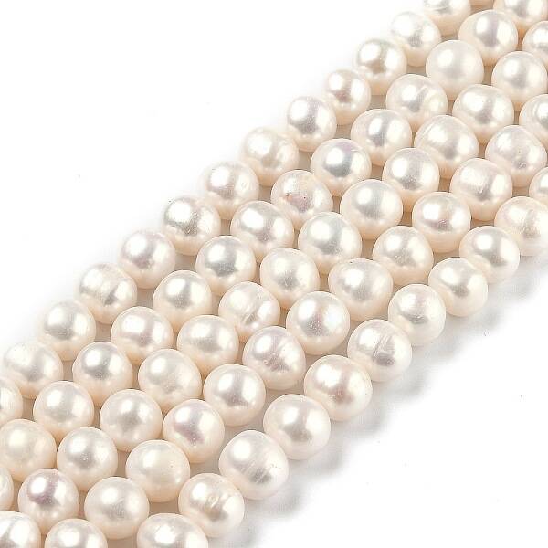 Natural Cultured Freshwater Pearl Beads Strands