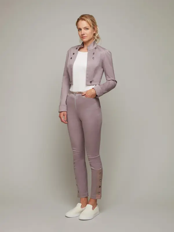 DRAGONFLY | High Waisted Skinnies | Color: Zinc | Size: XS