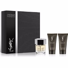 Yves Saint Laurent Gift Set L'Homme eau de toilette 100 ml Aftershave balm L'Homme 50 ml nourishing shower gel