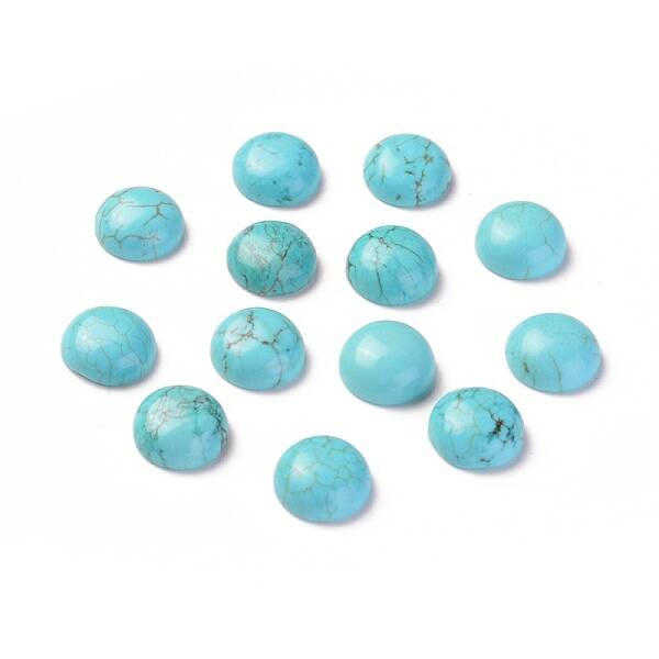 Natural Howlite Cabochons