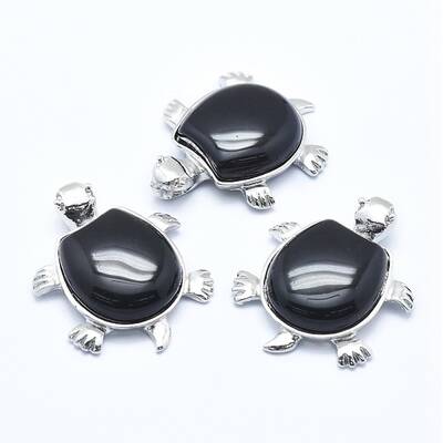Natural Obsidian Pendant