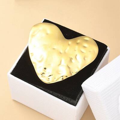 304 Stainless Steel Open Cuff Ring for Women
