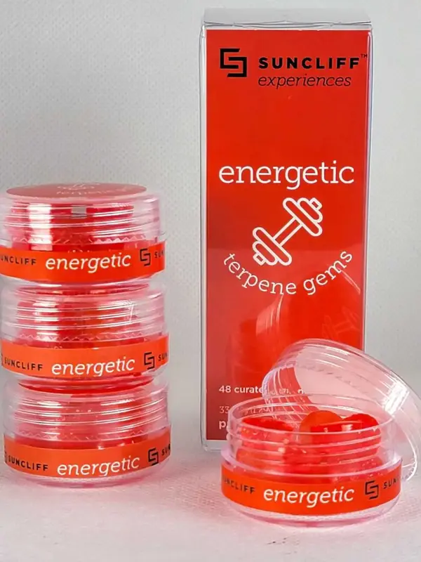 Suncliff Terpene Gems, Energetic, 48ct, Lozenges, Hard Candy