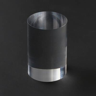 Column Transparent Acrylic Jewelry Display Pedestals