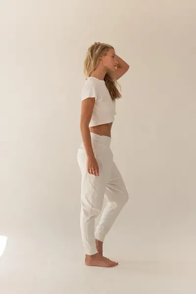 GRATEFUL PANTS - COTTON | Color: Black | Size: S