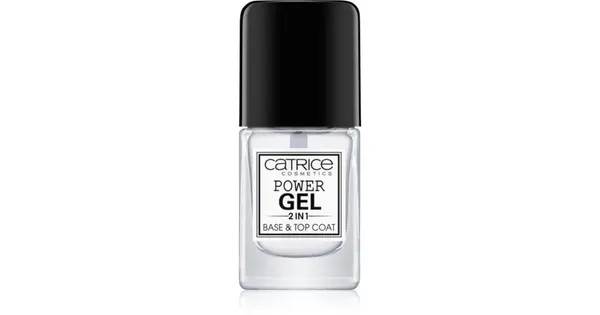 Catrice Power Gel 2 in 1 base and top coat for nails 10.5 ml
