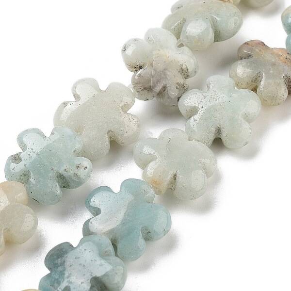 Natural Flower Amazonite Beads Strands