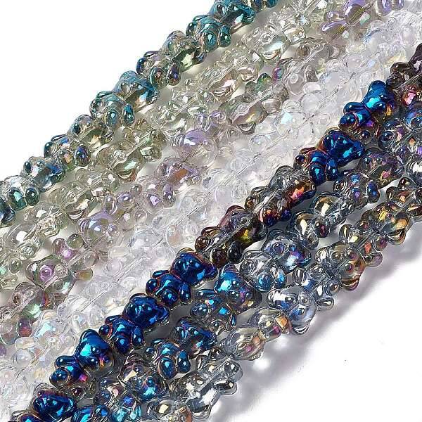 Electroplate Glass Beads Strands
