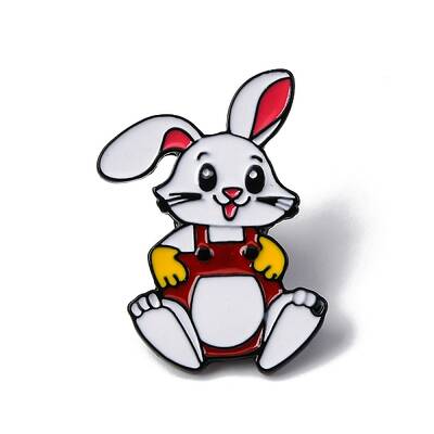Rabbit Enamel Pins