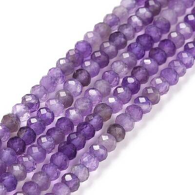 Natural Amethyst Beads Strands