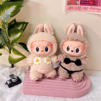Labubu doll accessories, summer bikini cute set, suitable for 6.7 inch labubu doll clothing (without doll)