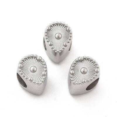304 Stainless Steel European Beads