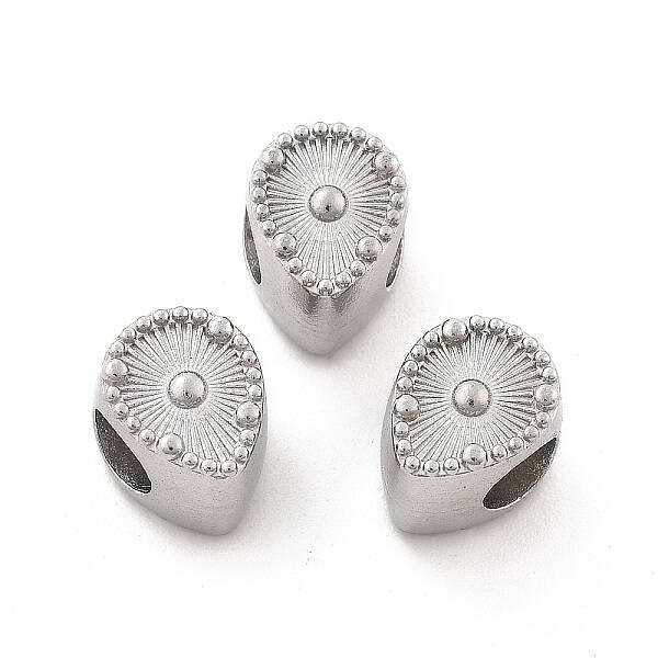 304 Stainless Steel European Beads