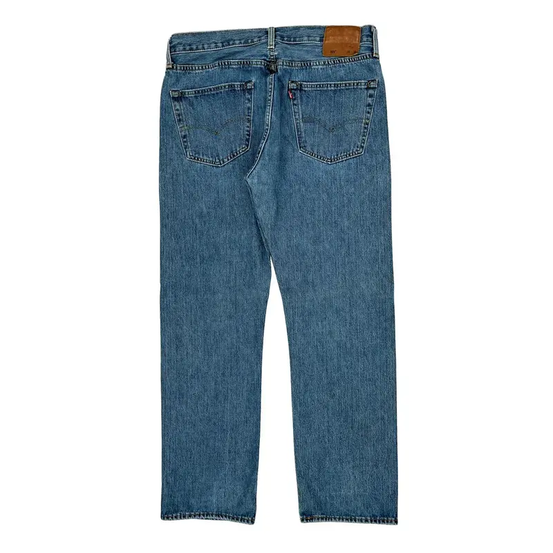 501 Levis Jeans - 36W 31L Blue Cotton