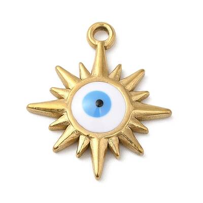 Real 18K Gold Plated 304 Stainless Steel Pendants