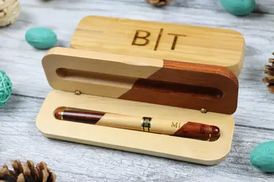 Custom Wood Pen Set
