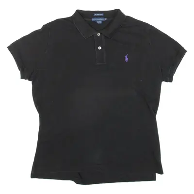 RALPH LAUREN Skinny Fit Boys Polo Shirt Black XL