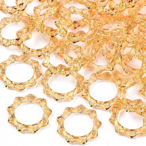 Transparent Acrylic Finger Rings